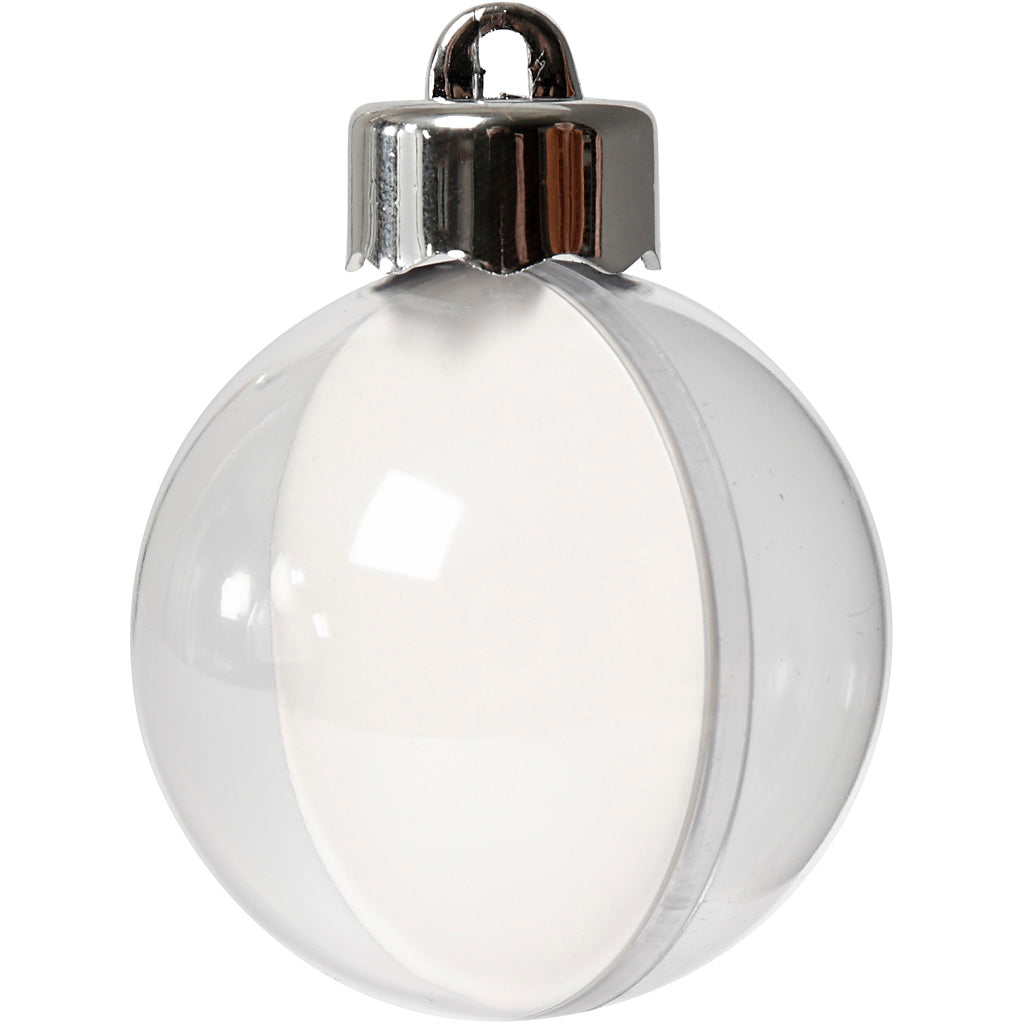 Creative Company DECO Balls trasparente 5 cm, 10st.