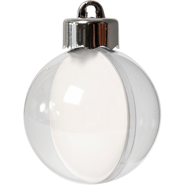Creative Company DECO Balls trasparente 5 cm, 10st.