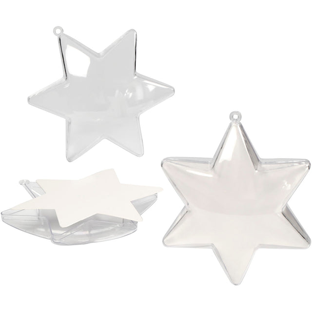 Azienda creativa https: www.cchobby.nl deco-star-h-10-cm-transparent-5-piece-1-box