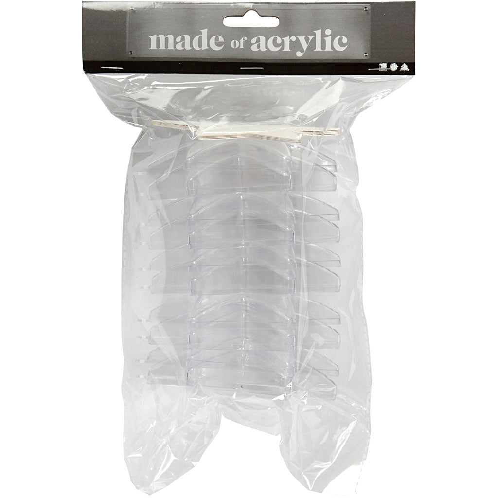 Azienda creativa https: www.cchobby.nl deco-star-h-10-cm-transparent-5-piece-1-box