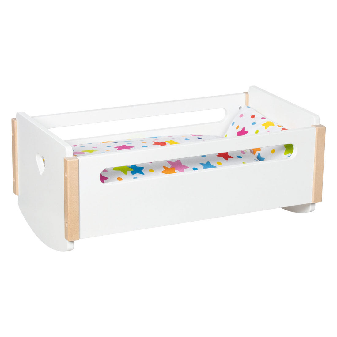 Culla per bambole in legno Goki