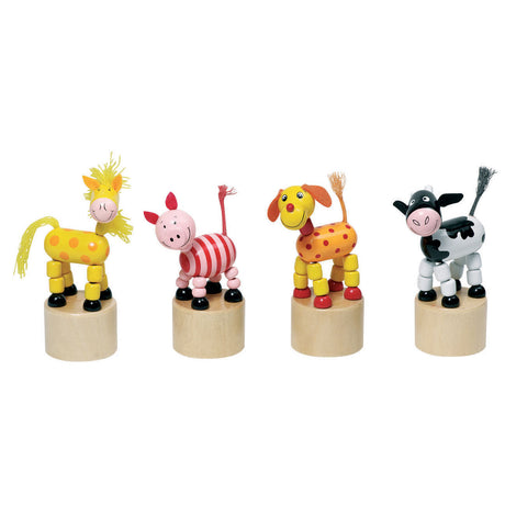 Goki figura stampata in legno animali
