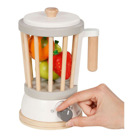 Goki Wooden Blender con frutta, 7dlg.