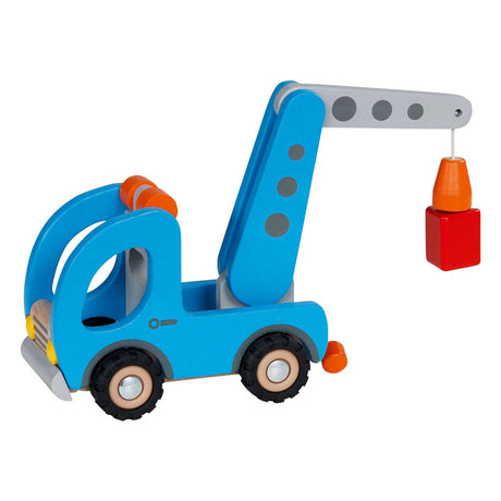 Veicolo-gru mobile in legno Goki