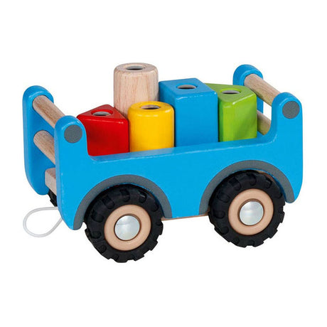 Veicolo-gru mobile in legno Goki