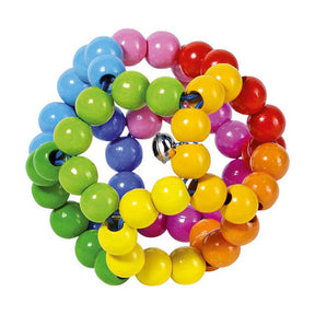 Palla arcobaleno elastica Goki Touch Ring. 8 cm.