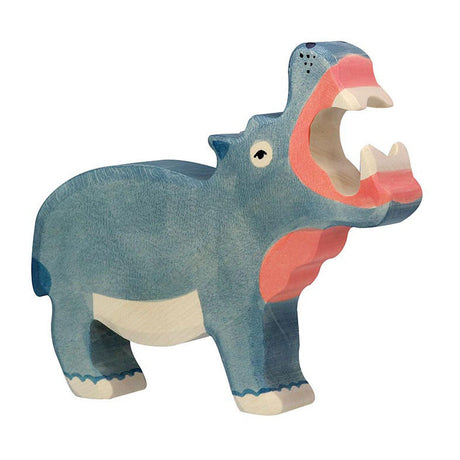 Ippopotamo Holztiger. 18cm.