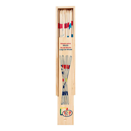 Gioco Goki Mikado in scatola di legno, piccolo. 18