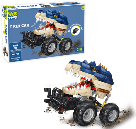 Oku yestoys auto t-rex con motore 441 parti