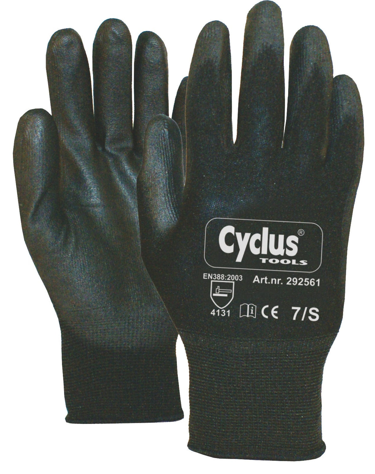 Cycplus Work Glove Nylon S 7 L+R Cycle Collar rosso 292561