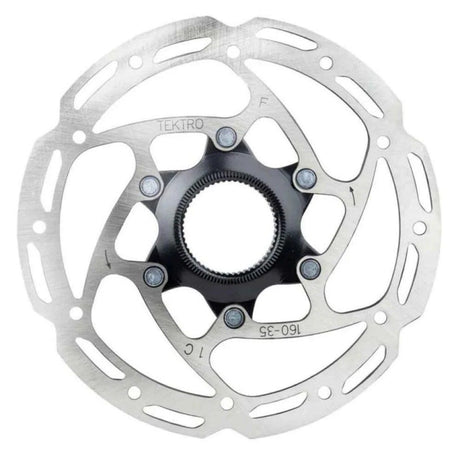 Rotore freno a disco Tektro tr160-35 ø160mm, centerlock, argento