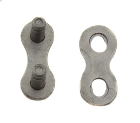 Interruttore di connessione Simson 5 6 7 - Connettore a catena per biciclette (1 2 x 3 32) - argento