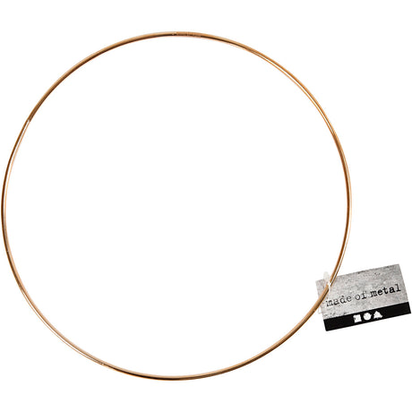 Azienda creativa https: www.cchobby.nl anello-filo-metallico-20-cm-3-mm-oro-1 pezzo