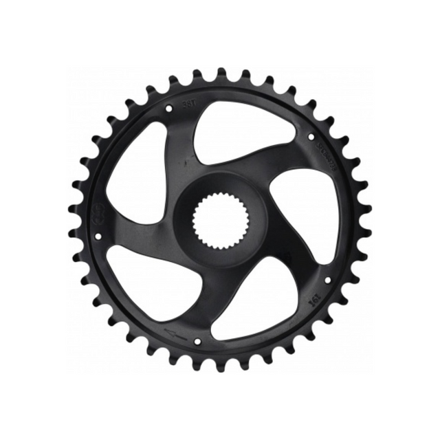 KMC Gear 38T Bosch Gen 4 Black