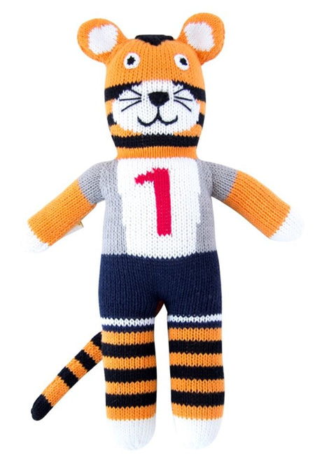 Peluche a becco di tigre lavorato a maglia 36 cm