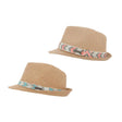 Cappello in paglia Gerkimex con fascia. Cappello in paglia con fascia