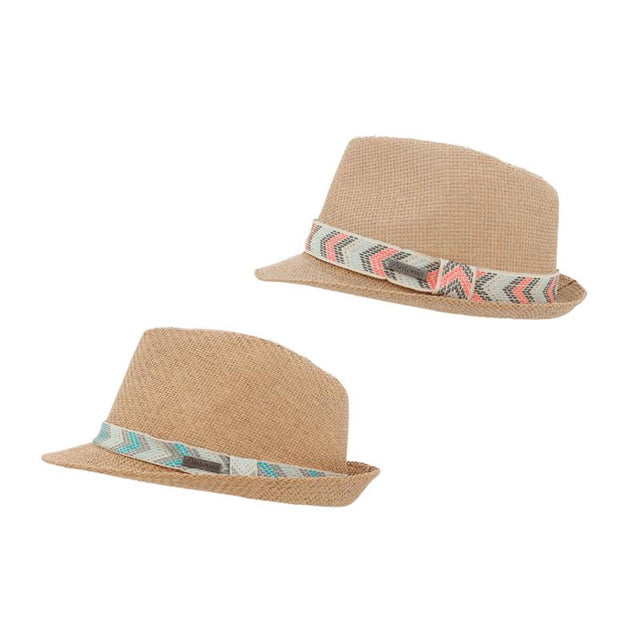 Cappello in paglia Gerkimex con fascia. Cappello in paglia con fascia