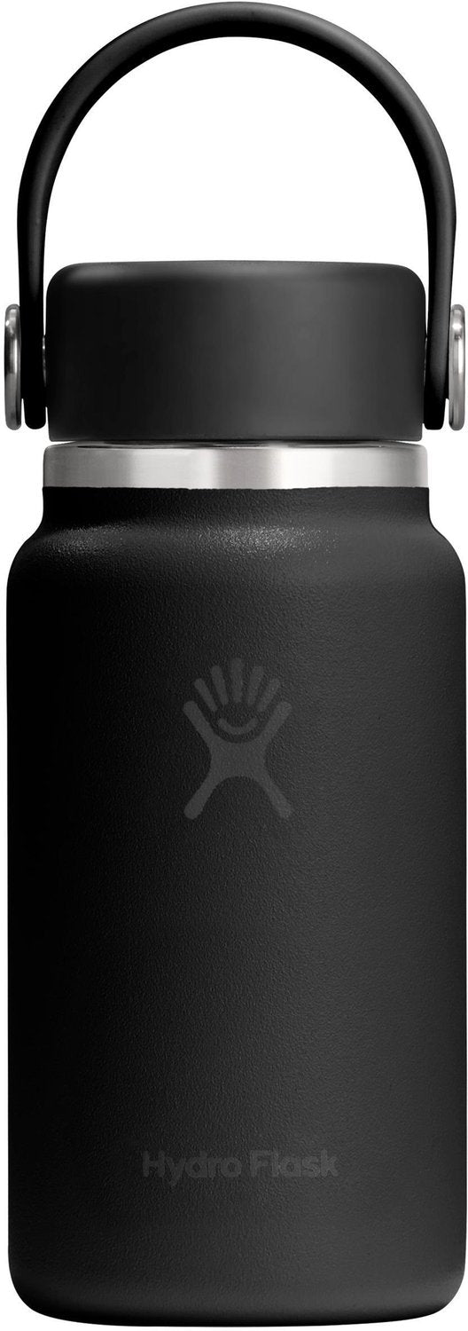 Hydro flask drinkfles - micro hydro - 200 ml) - zwart
