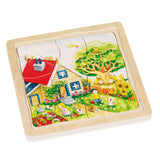 Season puzzle a 4 strati Goki, 54st.