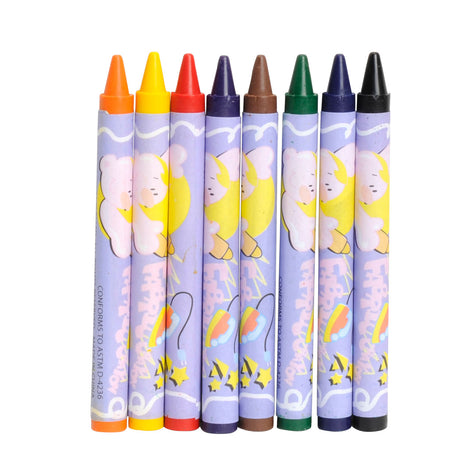 Gesso tessile Goki (cera). 9 cm. 8 colori. 3+