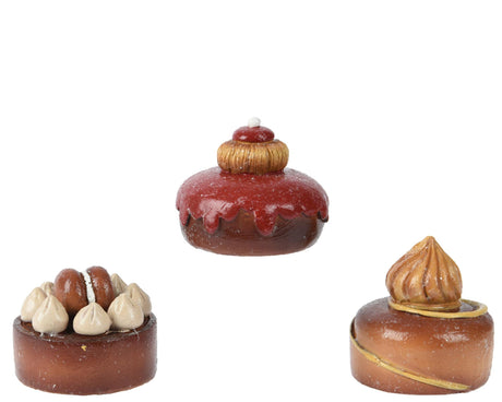 Decoris statua torta poliresina dia6cm