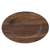 Piatto fondo Decoris marrone ø33xh1,5cm