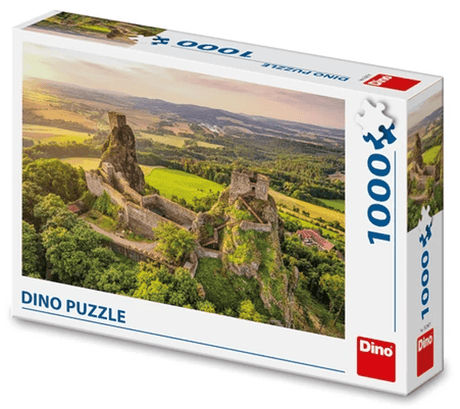 Puzzle Dinotoys - Castello di Trosky nella Repubblica Ceca - 1000 pezzi