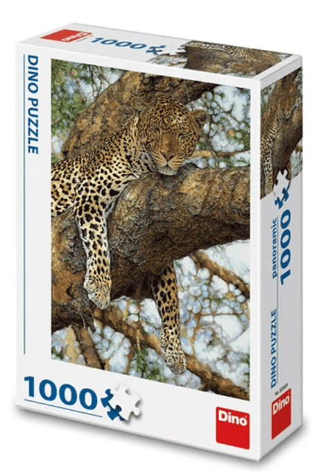 Dinotoys Puzzle Dino di una tigre sull'albero - 1000 pezzi
