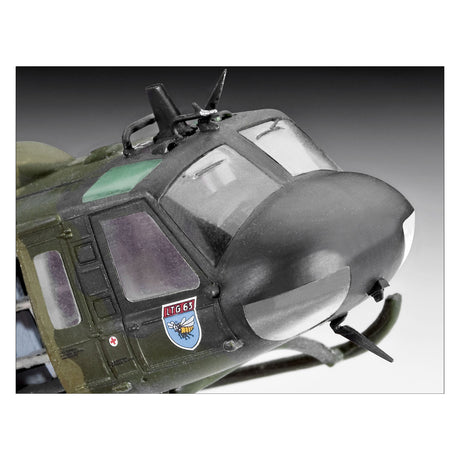 Revell model kit veicoli militari - 04444 bell uh-1d - sar plastic - 1:72 - modellismo