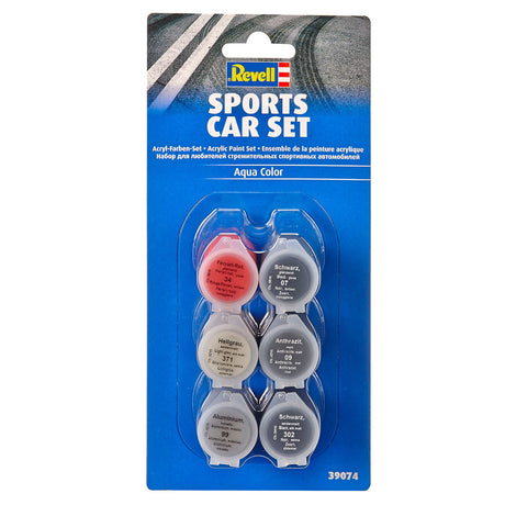 Set di colori per auto sportive Revell