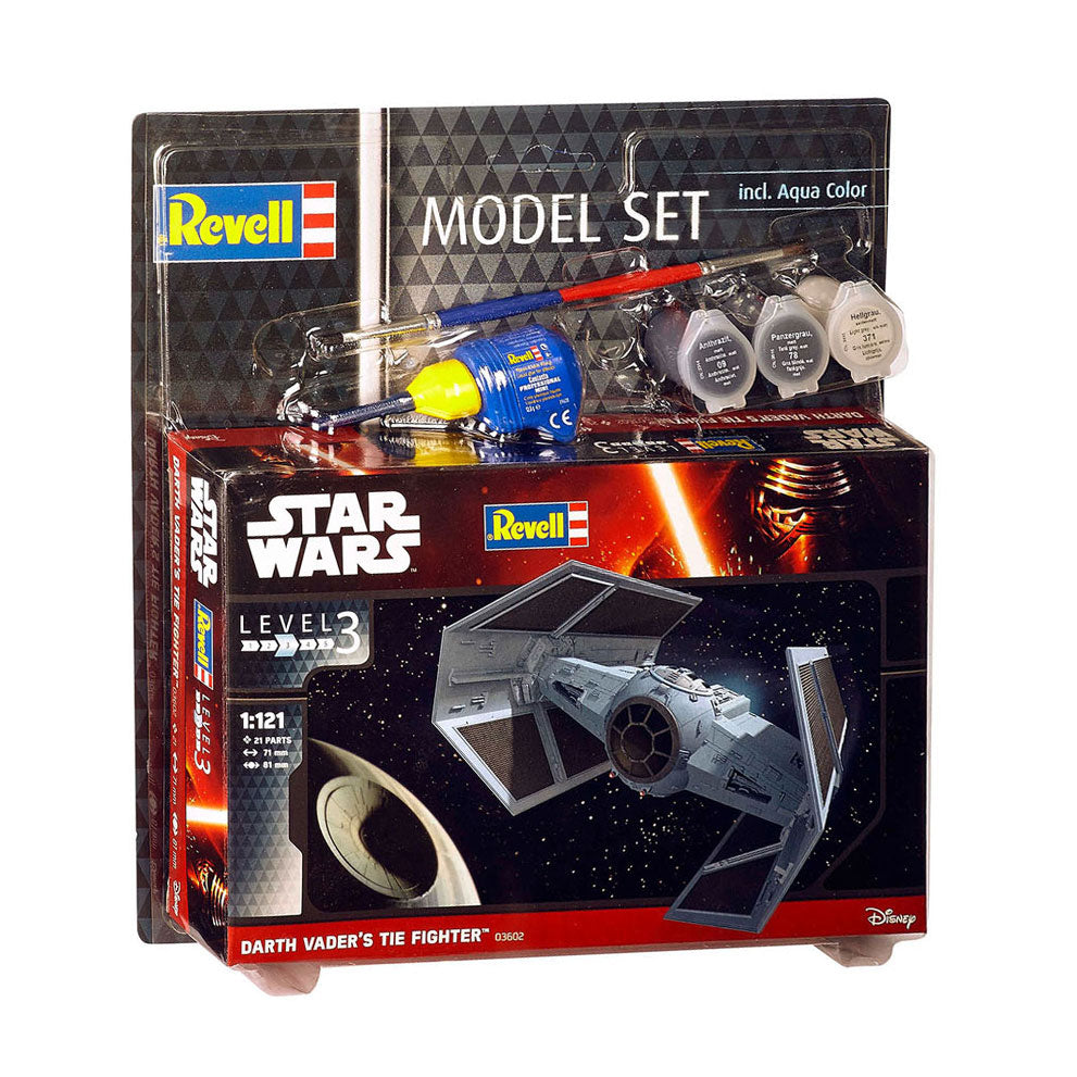 Set modello Revell Il combattente con cravatta di Darth Vader - incl. colori base della vernice