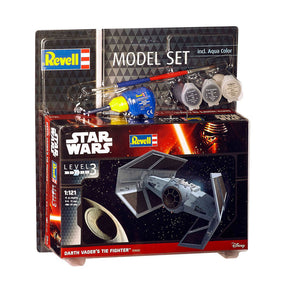 Set modello Revell Il combattente con cravatta di Darth Vader - incl. colori base della vernice