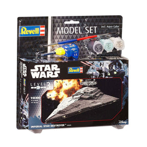 Set modello Revell cacciatorpediniere stellare imperiale - incl. colori base della vernice