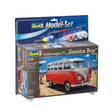 Revell modellino set vw t1 samba bus 173 pezzi. - incl. colori base della vernice