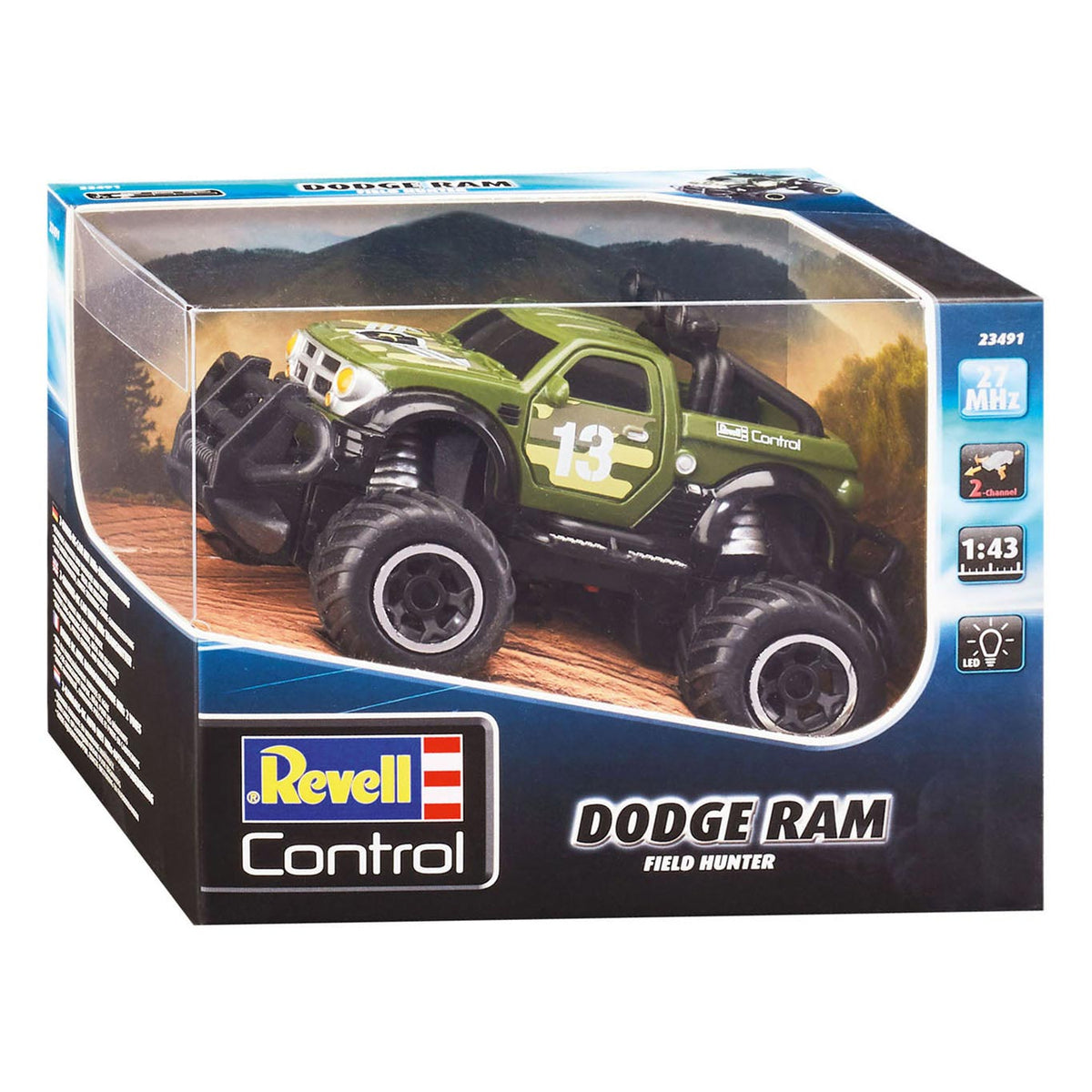 Revell RC Control Car - Schiva il cacciatore di campi di ariete