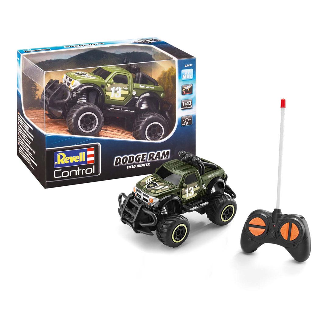 Revell RC Control Car - Schiva il cacciatore di campi di ariete