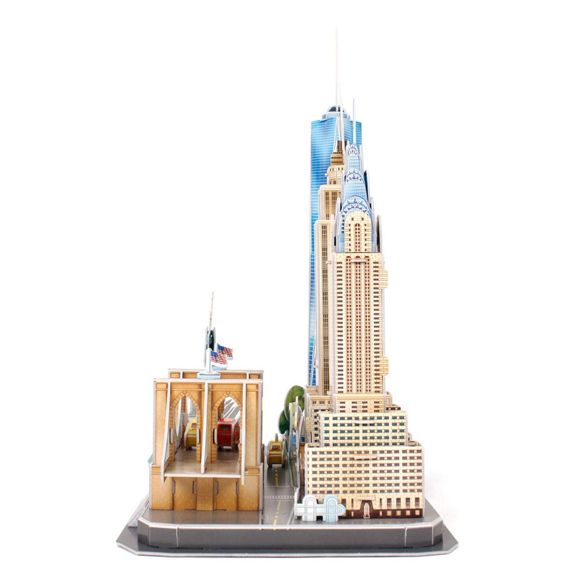 Revell kit di costruzione puzzle 3D - Skyline di New York 123 pezzi.