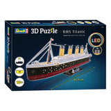 Revell kit di costruzione puzzle 3D - RMS Titanic LED Edition 266 pezzi.