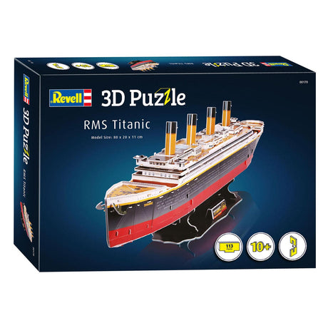 Revell kit di costruzione puzzle 3D - RMS Titanic 113 pezzi.
