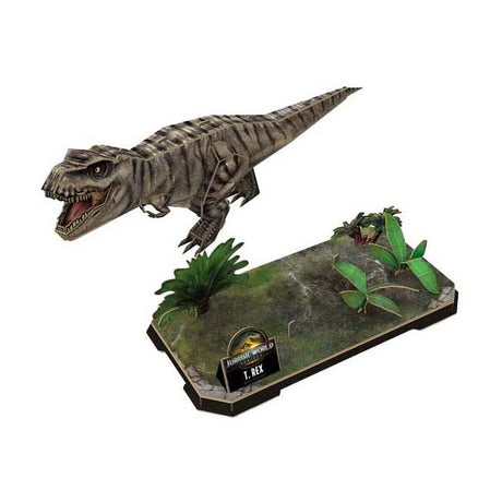Revell kit di costruzione puzzle 3D Jurassic World - t. rex - 45 pz.