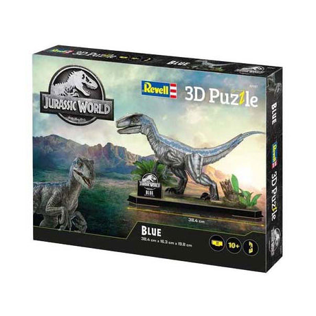 Revell kit di costruzione puzzle 3D Jurassic World - Velociraptor - 57 pezzi.