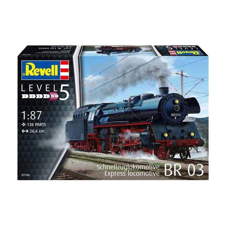 Kit modello Revell - locomotiva rapida 1:87 - 136 pz.