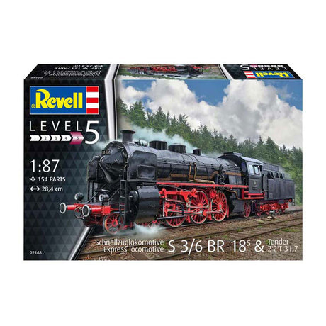 Kit modello Revell - locomotiva espressa 1:87 - 154 pz.