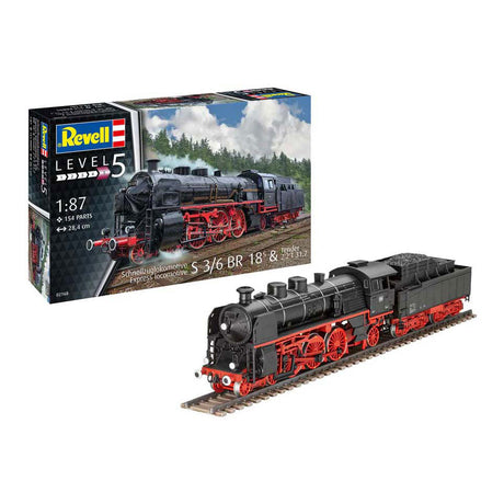 Kit modello Revell - locomotiva espressa 1:87 - 154 pz.