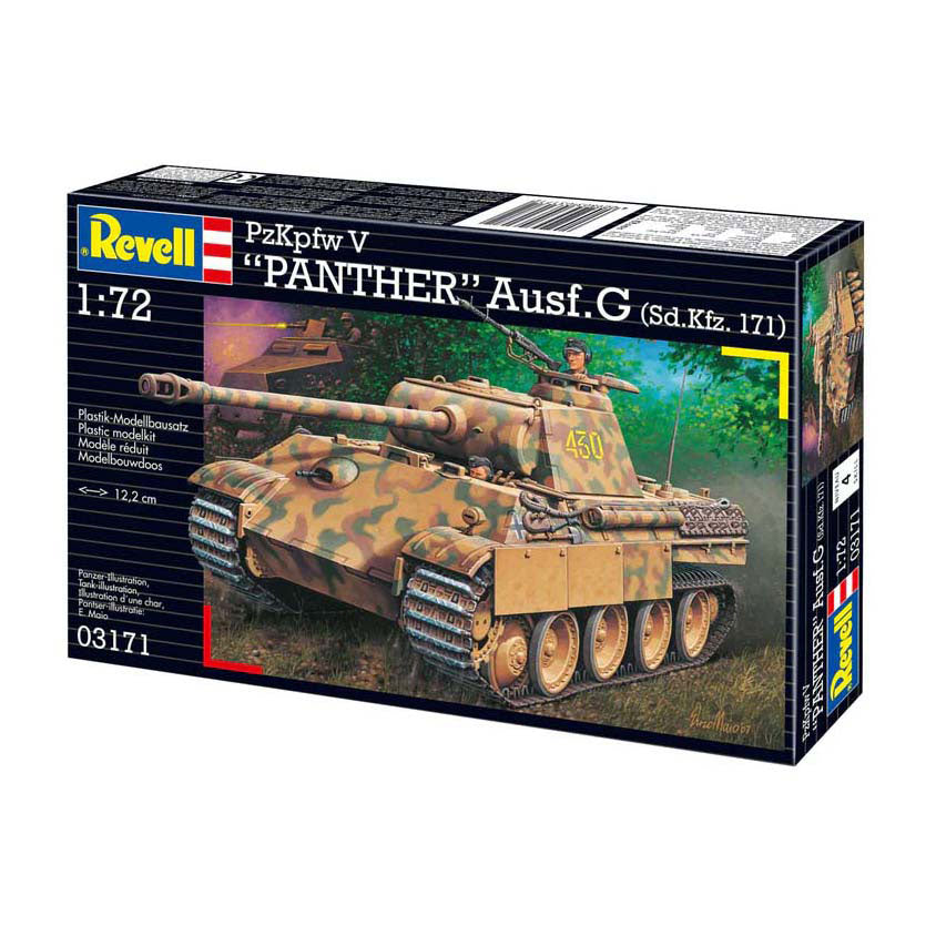Kit modello Revell - pantera ausf.g 1:72 - 124 pz.
