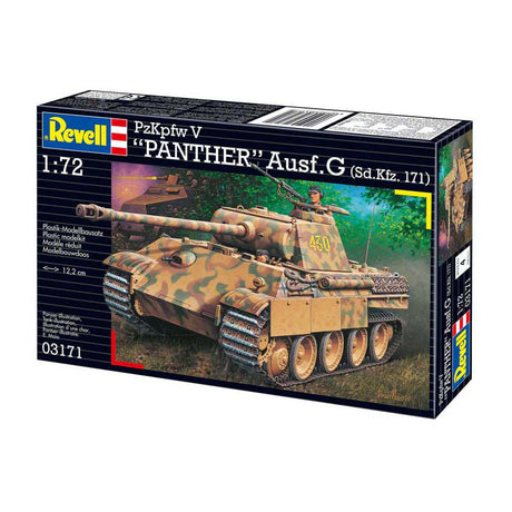 Kit modello Revell - pantera ausf.g 1:72 - 124 pz.