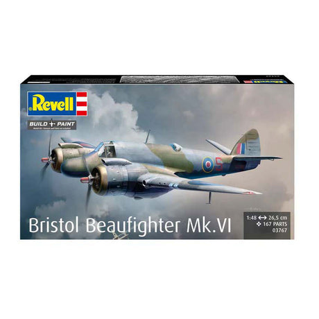 Kit modello Revell - Bristol Beaufighter mk. vi 1:48 - 167 parti.