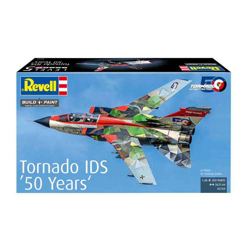 Kit modello Revell - panavia tornado ids 50 anni 1:48 - 309 pezzi.