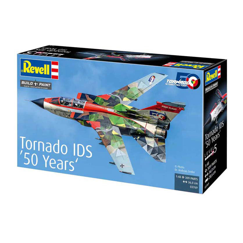 Kit modello Revell - panavia tornado ids 50 anni 1:48 - 309 pezzi.