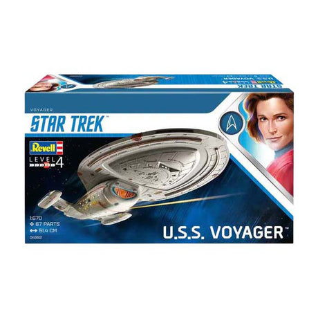Kit modello Revell - u.s.s. Voyager NCC-74656 1:670 - 67 pezzi,